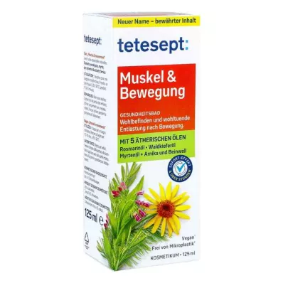 Pohybová koupel Tetesept Muscle &amp; (125 ml)
