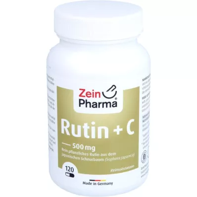 RUTIN 500 mg+C kapsle, 120 ks