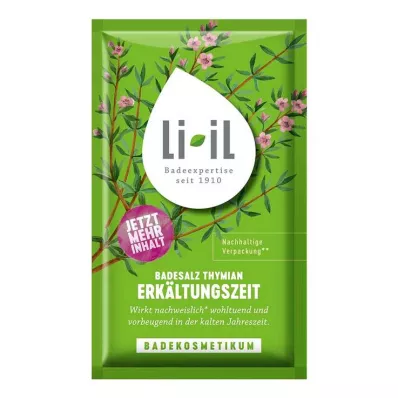 LI-IL Koupelová sůl tymián studený čas, 80 g