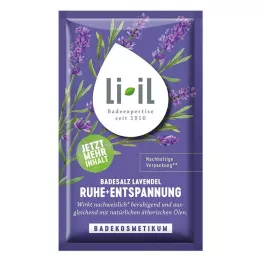 LI-IL Koupelová sůl Levandule Calm+Relaxation, 80 g