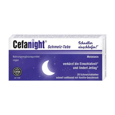 Cefanight tavné tablety, 20 ks