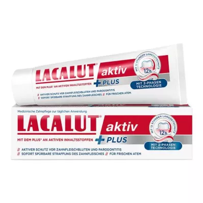 Lacalut Aktiv Plus zubní pasta, 75 ml