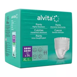 ALVITA Inkontinenční kalhotky maxi xl, 14 ks