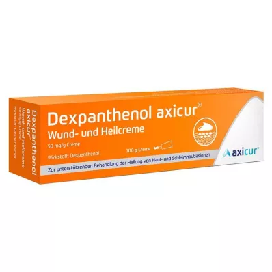 Dexpanthenol axicur® krém na rány a hojení, 100 g