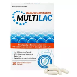 MULTILAC Střevní synbiotické enterické kapsle, 10 ks