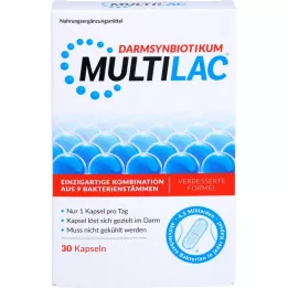 MULTILAC Střevní synbiotické enterické kapsle, 30 ks