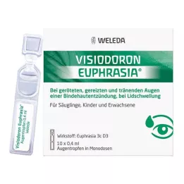 VISIODORON Oční kapky Euphrasia, 10x0,4 ml