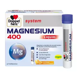 DOPPELHERZ Magnesium 400 Liquid system Trinkamp., 30 ks