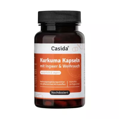 Kapsle kurkuma + zázvor + kadidlo, vysoké dávkování, 90 kusů
