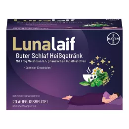 LUNALAIF Sáček s horkým nápojem Good Sleep, 20 ks