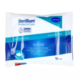 STERILLIUM Protect &amp; Ubrousky na dezinfekci povrchů Care, 10 ks