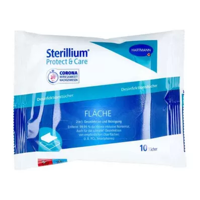 Dezinfekční ubrousky na povrchy Sterillium Protect &amp; Care (10 kusů)