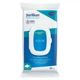 STERILLIUM Protect &amp; Care povrchové dezinfekční ubrousky, 60 ks