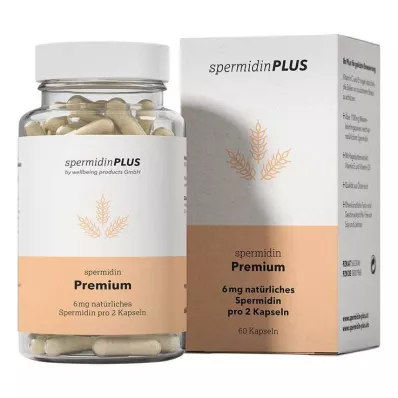 SPERMIDINPLUS Premium Capsules, 60 kapslí