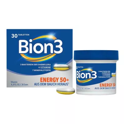 BION3 50+ energetické tablety, 30 ks
