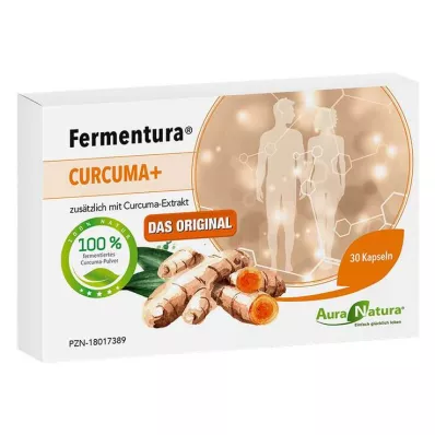 FERMENTURA Curcuma plus kapsle, 30 ks