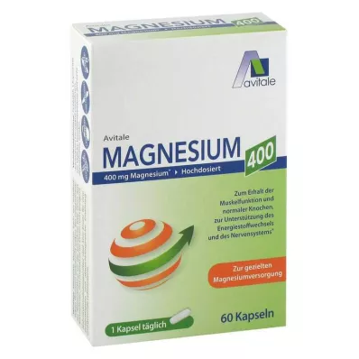 Hořčík 400 mg kapsle, 60 ks Hořčík 400 mg kapsle, 60 ks
