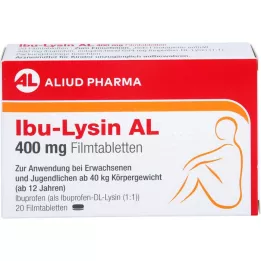 IBU-LYSIN AL 400 mg potahované tablety, 20 kusů