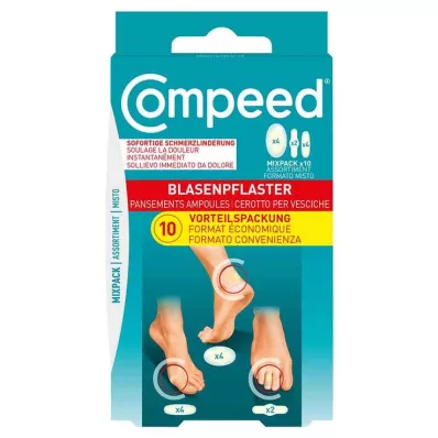COMPEED Blistrová náplast Mixpack, 10 ks