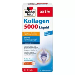 DOPPELHERZ Kolagen 5000 Tekuté tyčinky, 14X10 ml