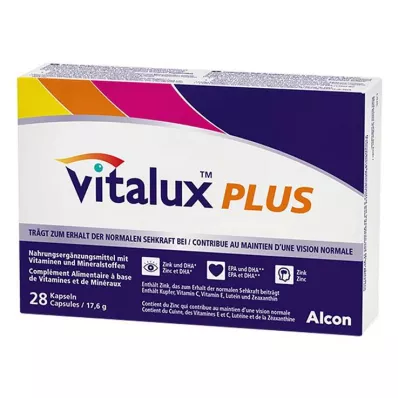 VITALUX Kapsle Plus, 28 ks