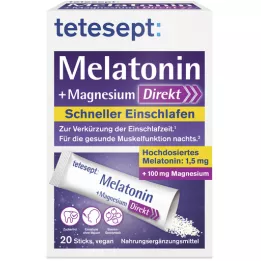 TETESEPT Melatonin+Magnesium Direct Sticks, 20 ks