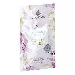 DERMASEL Pěna do koupele z Mrtvého moře Gold Magic, 40 ml