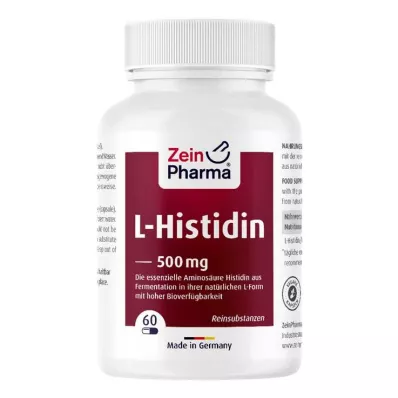 L-HISTIDIN 500 mg kapsle, 60 ks