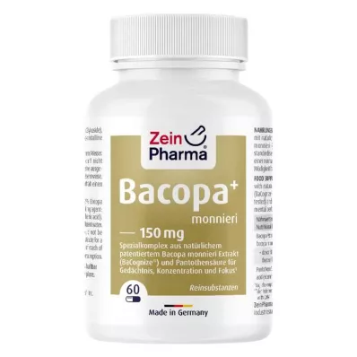 BACOPA Monnieri Brahmi 150 mg kapsle, 60 kapslí