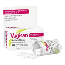 VAGISAN ProbioFlora Bakterie mléčného kvašení Vaginální kapsle, 8 ks