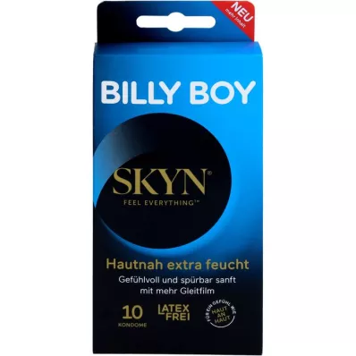 BILLY BOY SKYN kůže extra vlhká, 10 ks