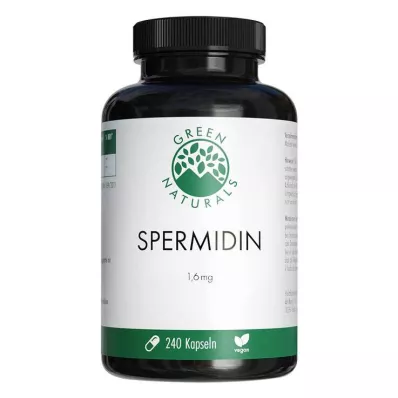 Green Naturals Spermidine 1,6 mg veganské kapsle, 240 ks