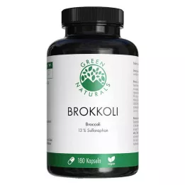 GREEN NATURALS Brokolice+13% sulforafan vegan Kps, 180 ks