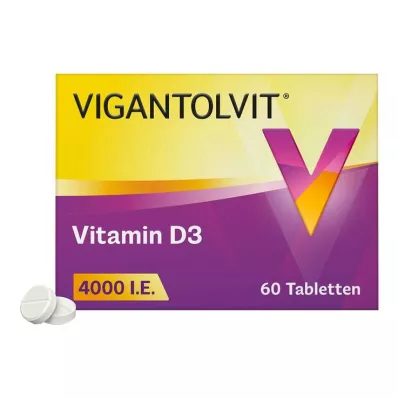 VIGANTOLVIT 4000 I.U. vitamin D3 tablety, 60 ks