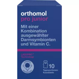 ORTHOMOL pro junior žvýkací tablety, 10 ks