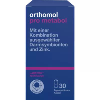 ORTHOMOL na metabolické kapsle, 30 ks