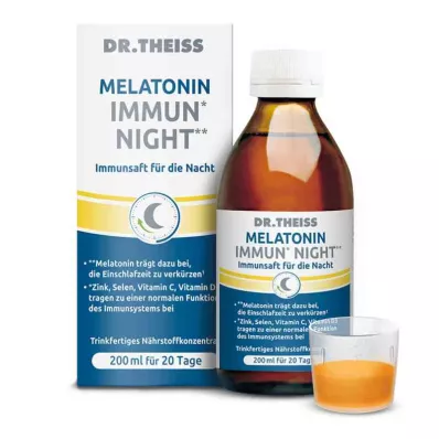 DR.THEISS Melatonin Immune Night Juice, 200 ml