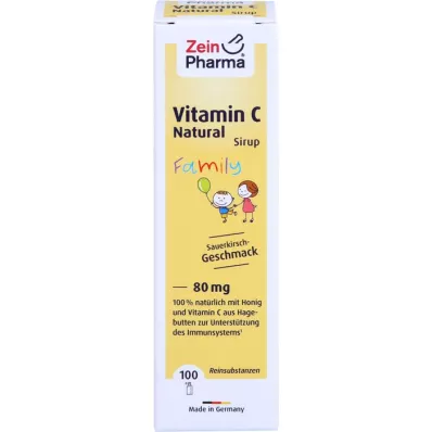 VITAMIN C NATURAL 80 mg Rodinný sirup, 50 ml