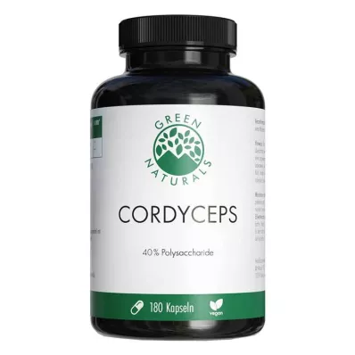 Green Naturals Cordyceps sinensis kapsle, 180 ks