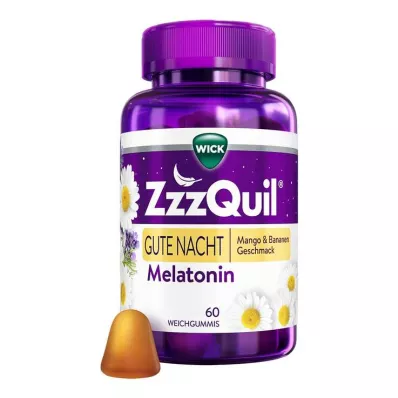 WICK ZzzQuil Good Night Mango &amp; Banán, 60 ks