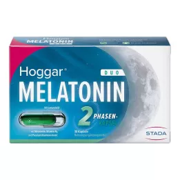 HOGGAR Melatonin DUO Kapsle na spaní, 30 ks