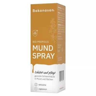 Bakanasan organický propolis ústní sprej, 15 ml