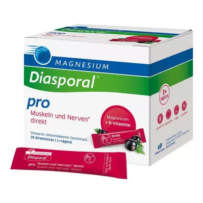 Magnesium Diasporal pro + B-Vit.Musk.+ Nerves Direct, 30 ks