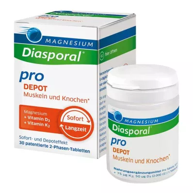 Magnesium Diasporal pro D3 + K2 Depot Muscle + Bone tablety, 30 ks