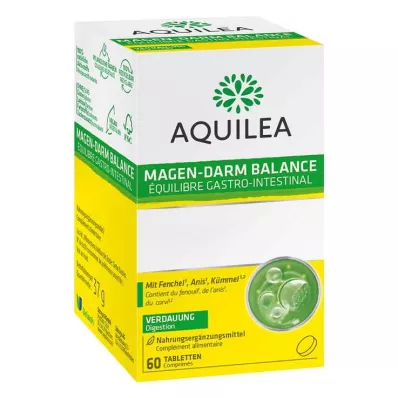 Aquilea Tablety pro vyvážení žaludku, 60 ks