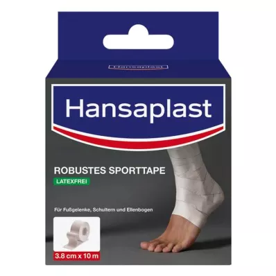 HANSAPLAST Robustní sportovní páska 3,8 cm x 10 m bílá, 1 ks