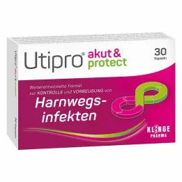 UTIPRO akutní &amp; ochranné tvrdé kapsle, 30 ks