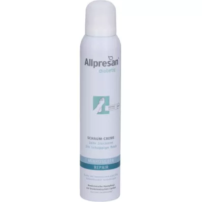 ALLPRESAN diabetický pěnový krém Microsilver+Repair, 200 ml