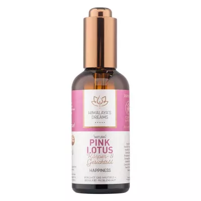 Himalayas Dreams Ayurveda Body &amp; pleťový olej růžový lotos, 100 ml
