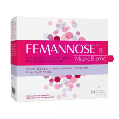 FEMANNOSE B Mikrobiotické granule, 14 ks